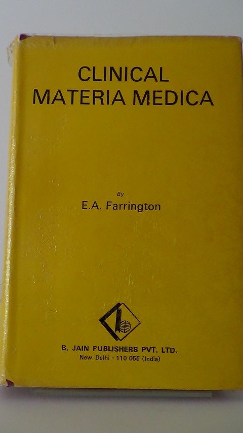 Farrington, E.A. - Clinical Materia Medica. ( lectures )