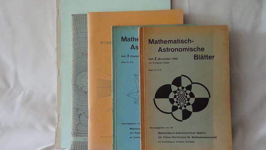 Locher-Ernst L. Hrsg. - Mathematisch-astronomische Bltter. 6 Heften.