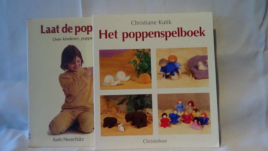 Kutik, Chr. & Neuschtz, K. - Het poppenspelboek & Laat de poppen leven. Twee titels.