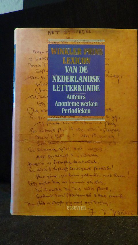 Barnard, B. ( Red.) - Winkler Prins Lexicon van de Nederlandse Letterkunde.