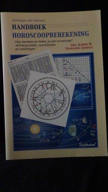 Hamaker- Zondag, K., - Handboek horoscoopberekening.