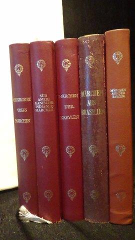 Diederichs Reihe, - Mrchen der Weltliteratur. 5 Bnde.