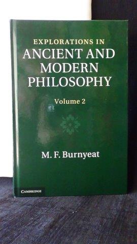 Burnyeat, M.F., - Ancient and modern philosophy. Vol. 2
