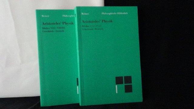 Aristoteles, - Aristoteles'  Physik. Bcher 1-4 und Bcher 5-8.